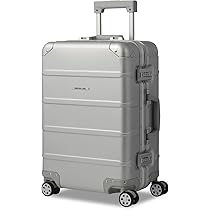 グリフィンランド キャリーケース ライトシルバー Amazon | [グリフィンランド] スーツケース アルミシルバー／M